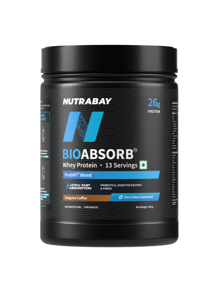 Nutrabay Bioabsorb Whey Protein Powder - Dalgona Coffee-picture-12