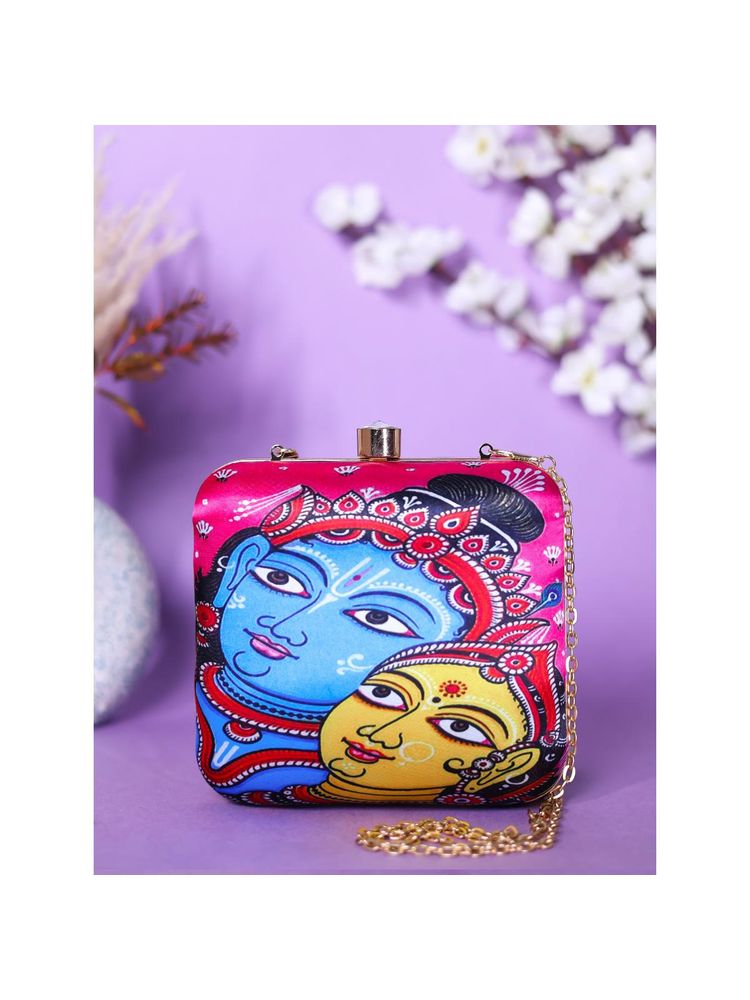 SWISNI Multi-Color Printed Digital Clutch Bag-picture-47