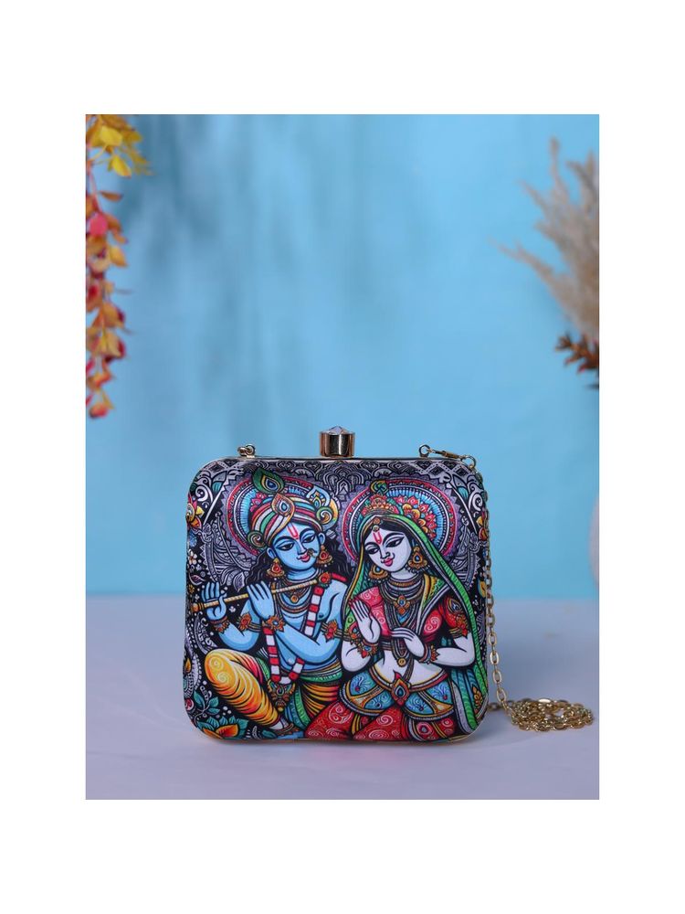 SWISNI Multi-Color Printed Digital Clutch Bag-picture-41