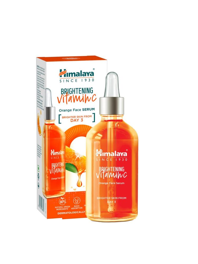 Himalaya Brightening Vitamin C Orange Face Serum for Glowing Skin-picture-22