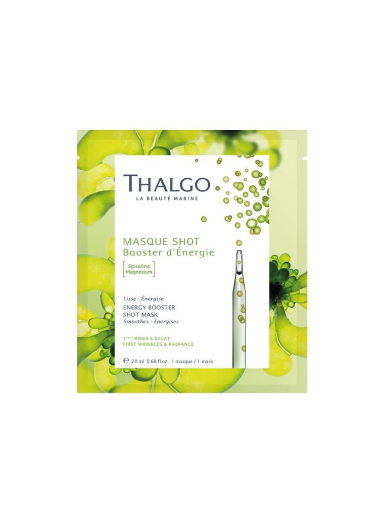 Thalgo Energy Booster Shot Mask - Vitamin C Sheet Mask For Instant Glowing, Smooth & Radiant Skin-image-32