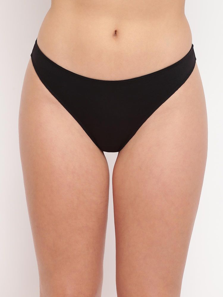 La Intimo Spank Me Naughty Thong Black-picture-14