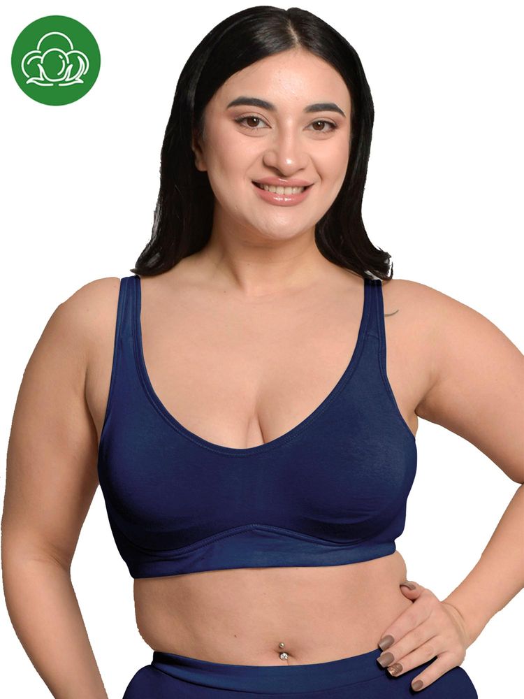 Inner Sense Plus Size Non-Wired Non Padded Anti Odour Anti Microbial Minimizer Bra-picture-14