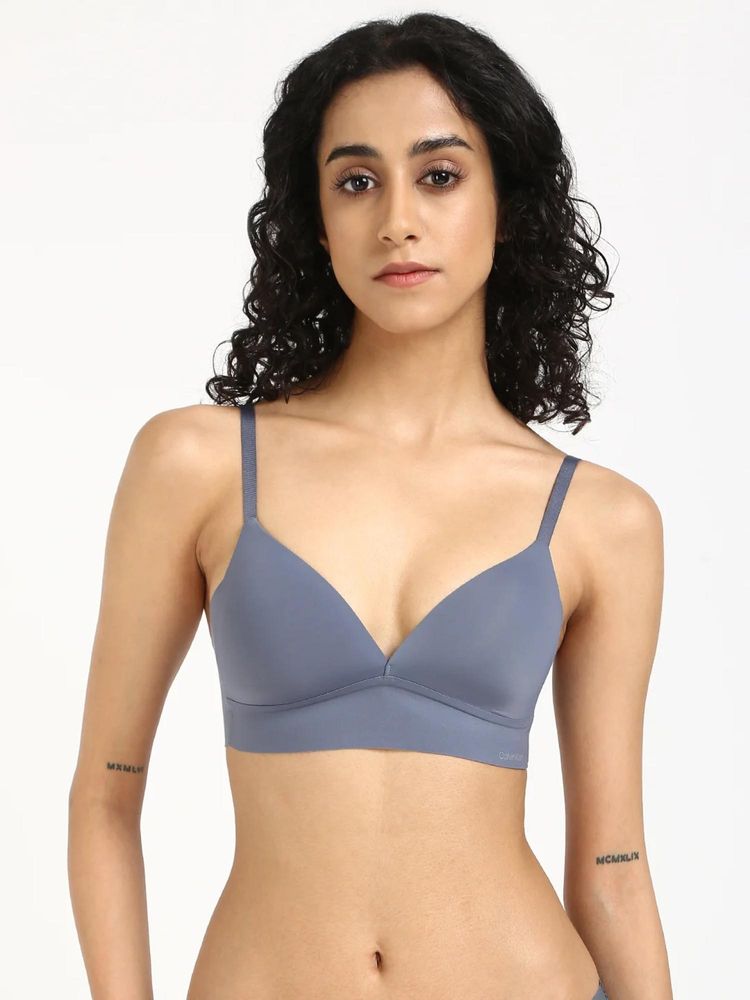 calvin klein fashion Calvin Klein Full Coverage Lightly Padded Non-Wired Bra Blue-picture-22