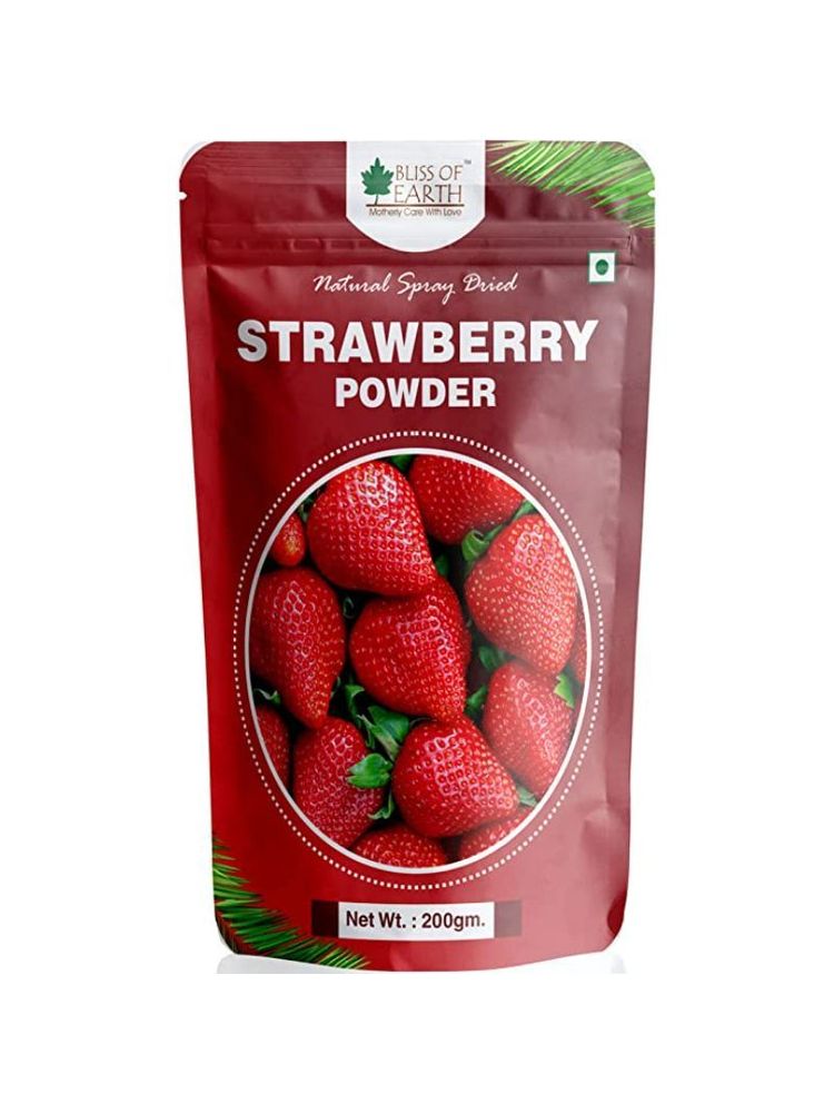 Bliss Of Earth Natural Spray Dried Strawberry Powder-image-34