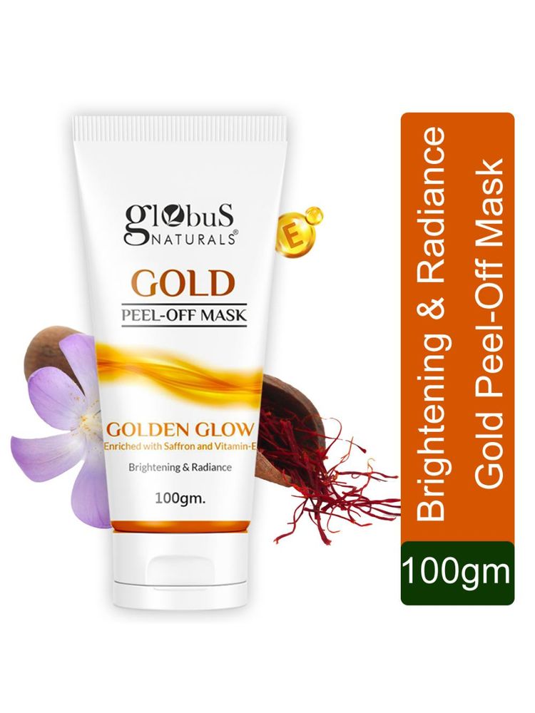Globus Naturals Gold Peel Off Mask Golden Glow