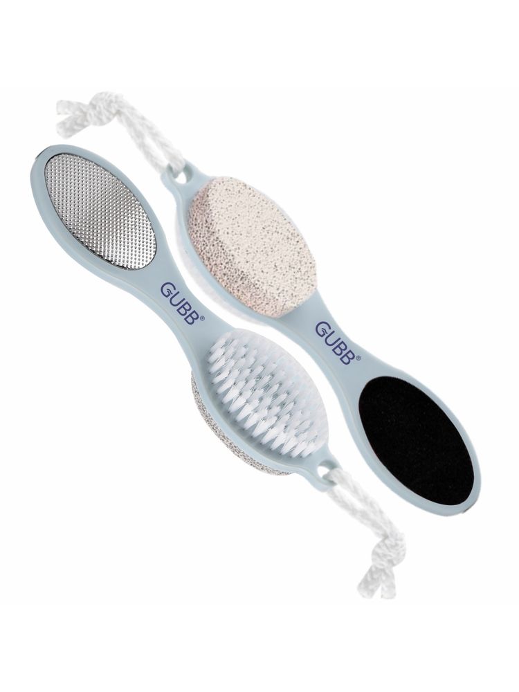 GUBB 4 Way Pedicure Set For Dead Skin Removal - Pumice Stone, Foot Brush, Foot Rasp & Foot File-image-35