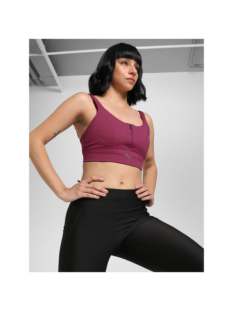 Puma High Impact Womens Bra Red-picture-25