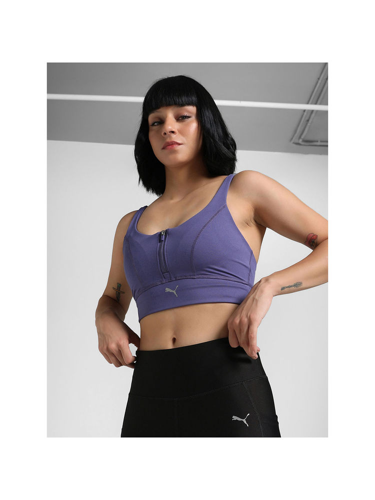Puma High Impact Womens Bra Blue-picture-29