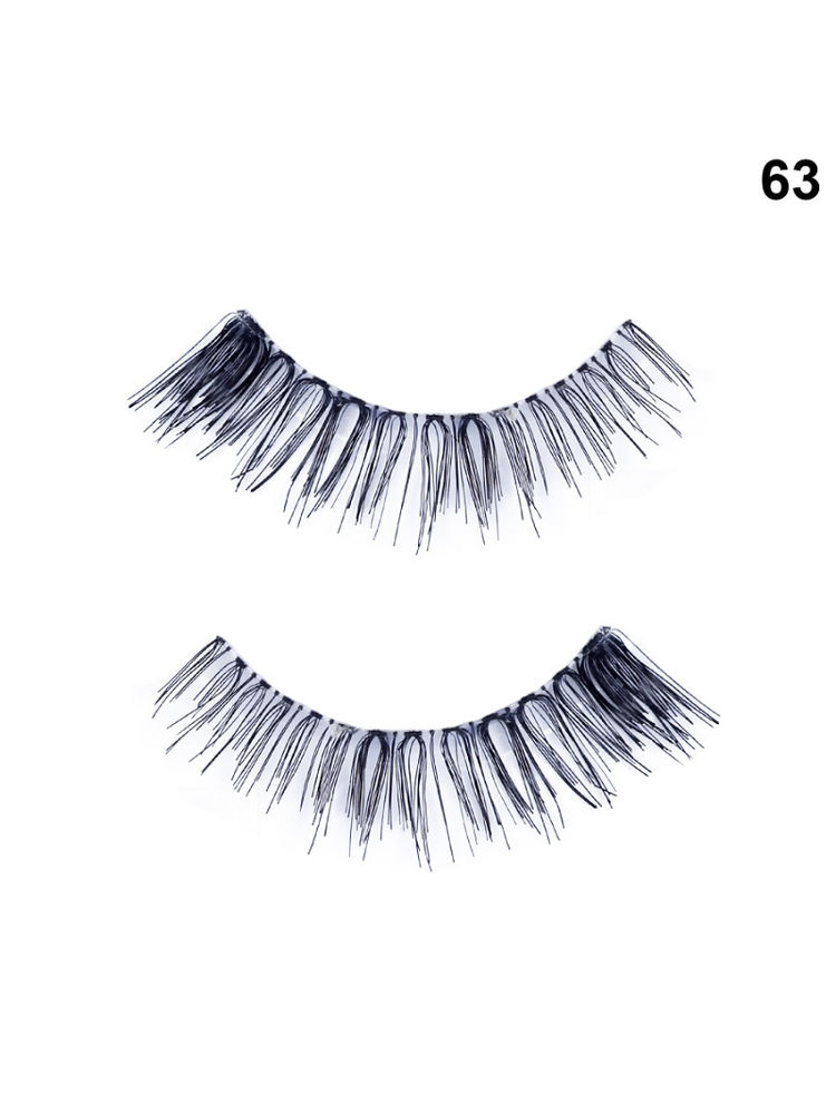 Bronson Professional Synthetic Hair and Lightweight Long Natural Look False Eyelashes - 63-picture-25