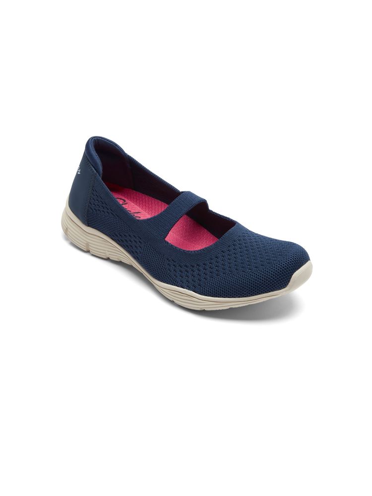 SKECHERS Womens SEAGER Navy Blue Casual Sneakers-image-31