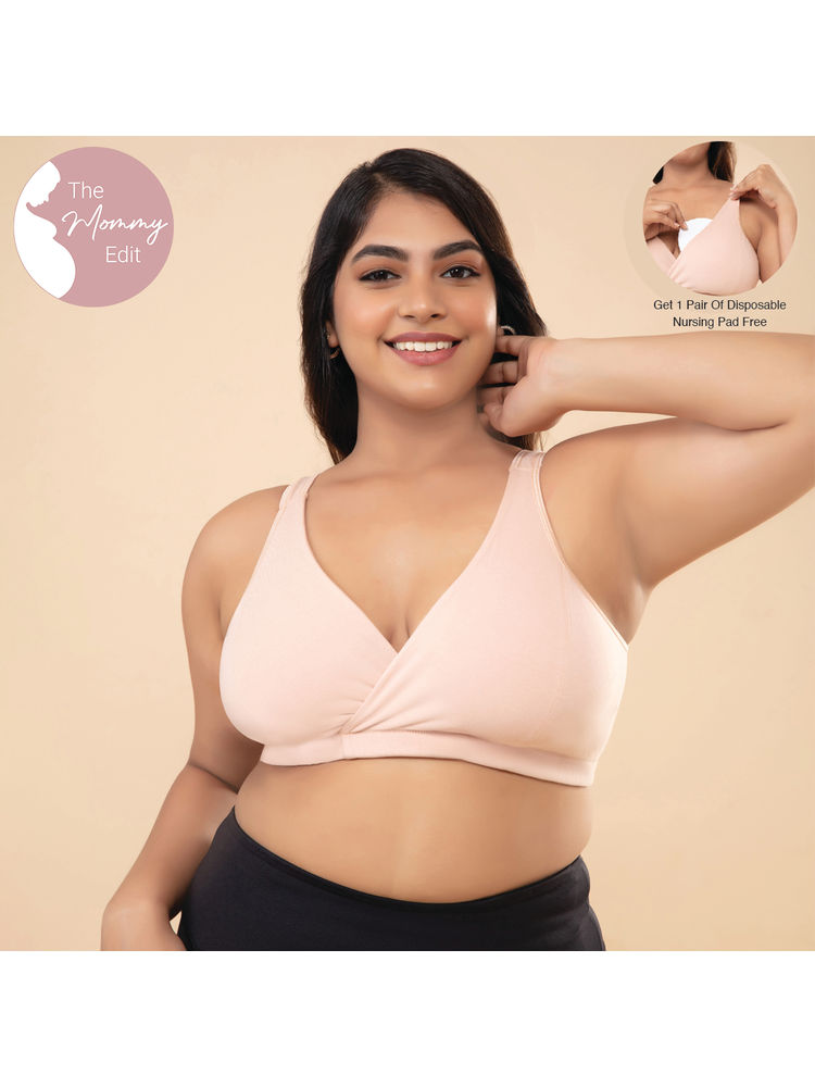 Nykd By Nykaa Mommy Slip-On Bra - Nude NYB129