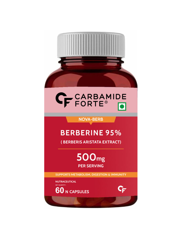 Carbamide Forte Berberine 95% 500mg Capsules