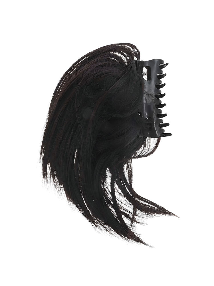 Matra Messy Bun Hair Extension With Claw Clip - Black-picture-41