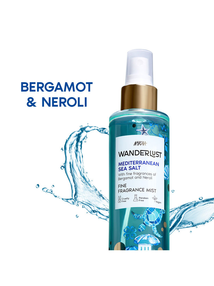 Wanderlust Mediterranean Sea Salt Fragrance Mist For Her