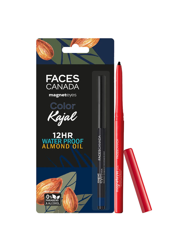 Faces Canada Magneteyes Kajal Combo - Black + Blue