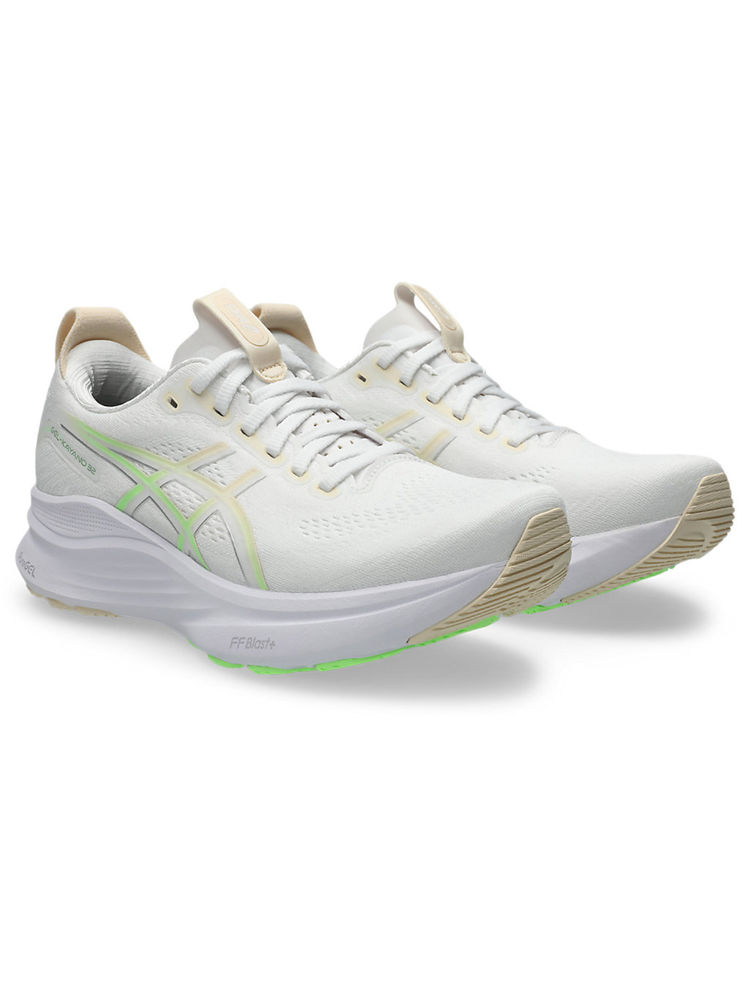 ASICS Women White GEL-KAYANO 32 Running Shoes-image-20