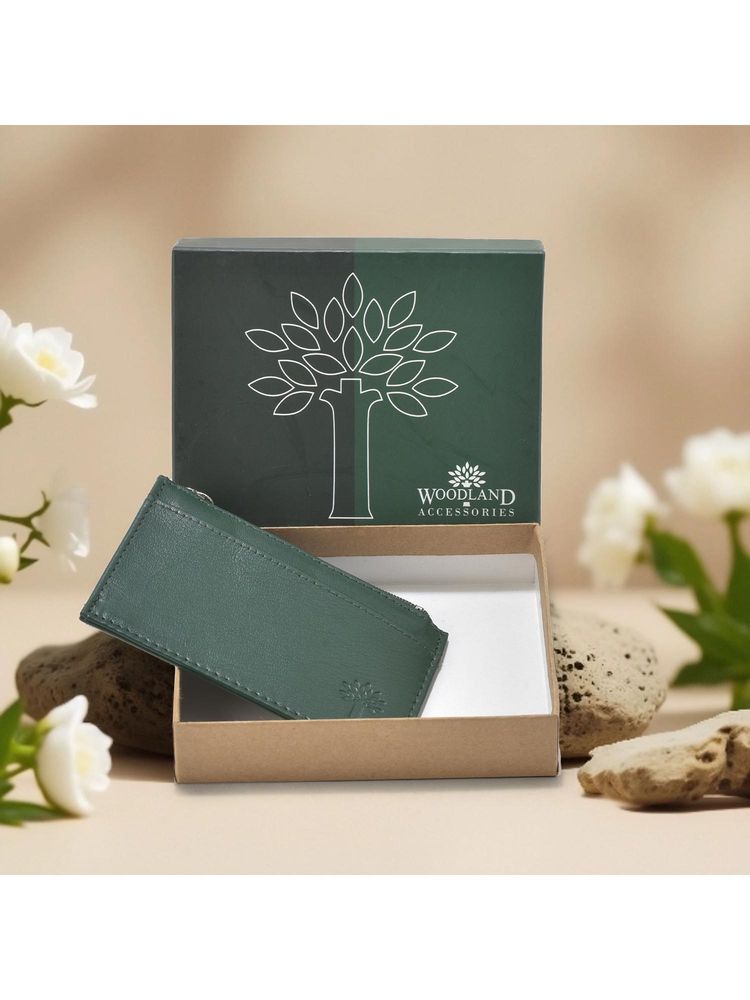 WOODLAND Casualwear Softy Green Card Case-picture-13