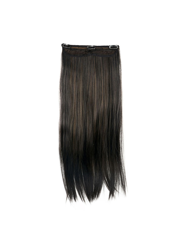 Stasia Street Clip-In 24 Inch Mix Brown Straight Hair Extensions