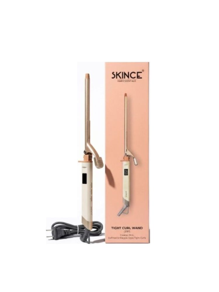 SKINCE Tight Curl Wand 9MM Ceramic Barrel With Digital Display & Adjustable Heat-picture-14