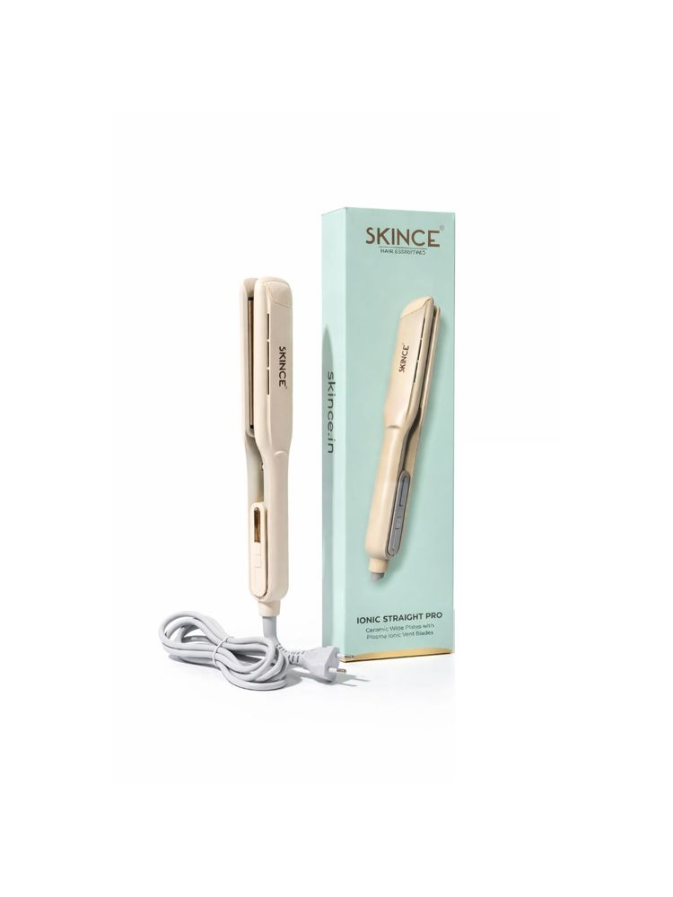 SKINCE Ionic Straight Pro Hair Straightener With Ceramic Wide Plates & Plasma Ionic Technology-image-21