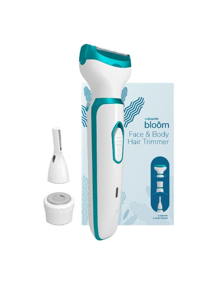 Caresmith Bloom 4 in 1 Face & Body Hair Trimmer for Women