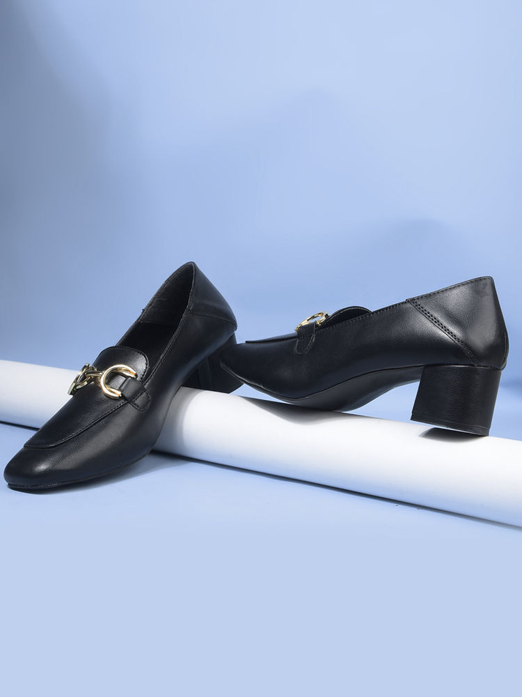 Bata Women Casual Loafers Black-picture-28