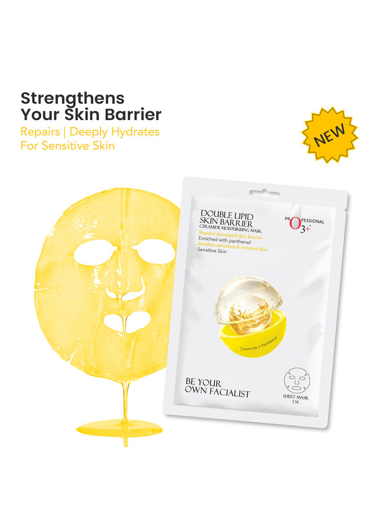 O3+ Double Lipid Skin Barrier Ceramide Moisturising Sheet Mask-image-27