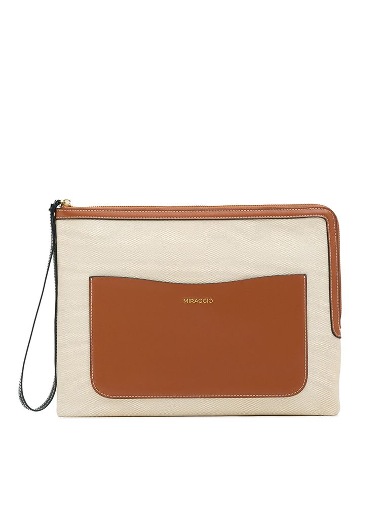 MIRAGGIO Brown Alex 14 Inch Laptop Sleeve-picture-12