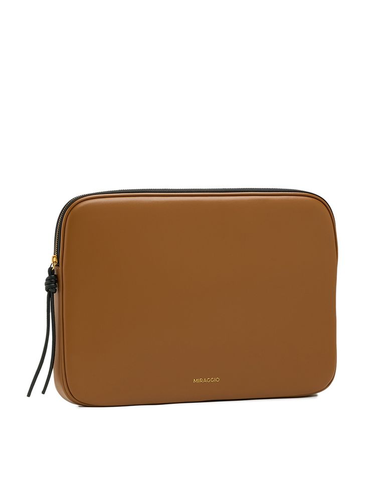 MIRAGGIO Brown Clover 14 Inch Laptop Sleeve-image-39
