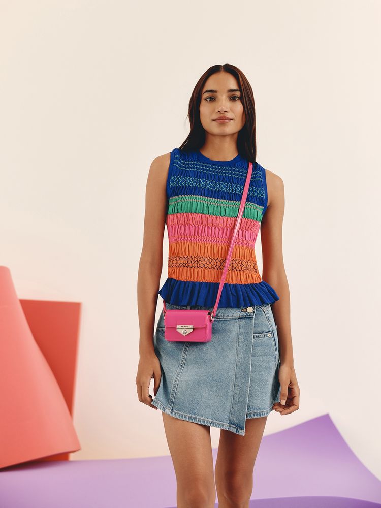 MIRAGGIO Pink Amy Micro Sling Bag (S)-picture-21