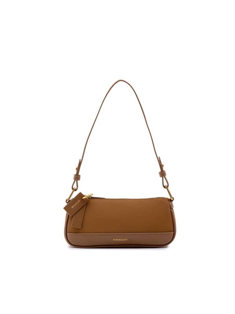MIRAGGIO Women Brown Rue Shoulder Bag (M)-image-33