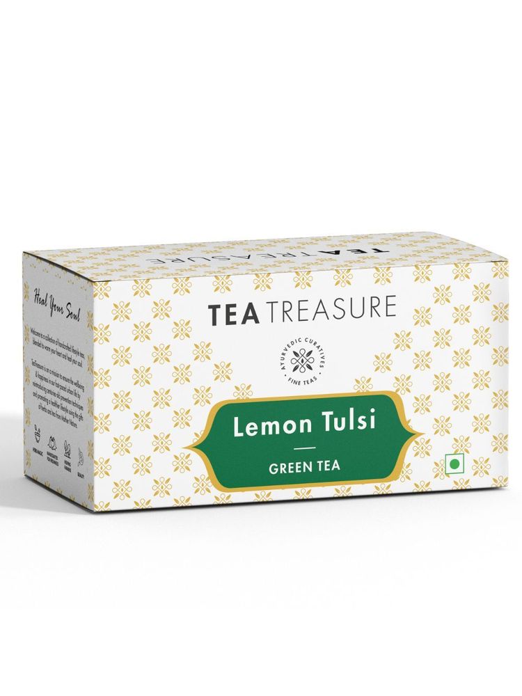 Tea Treasure Lemon Tulsi Green Tea-image-16