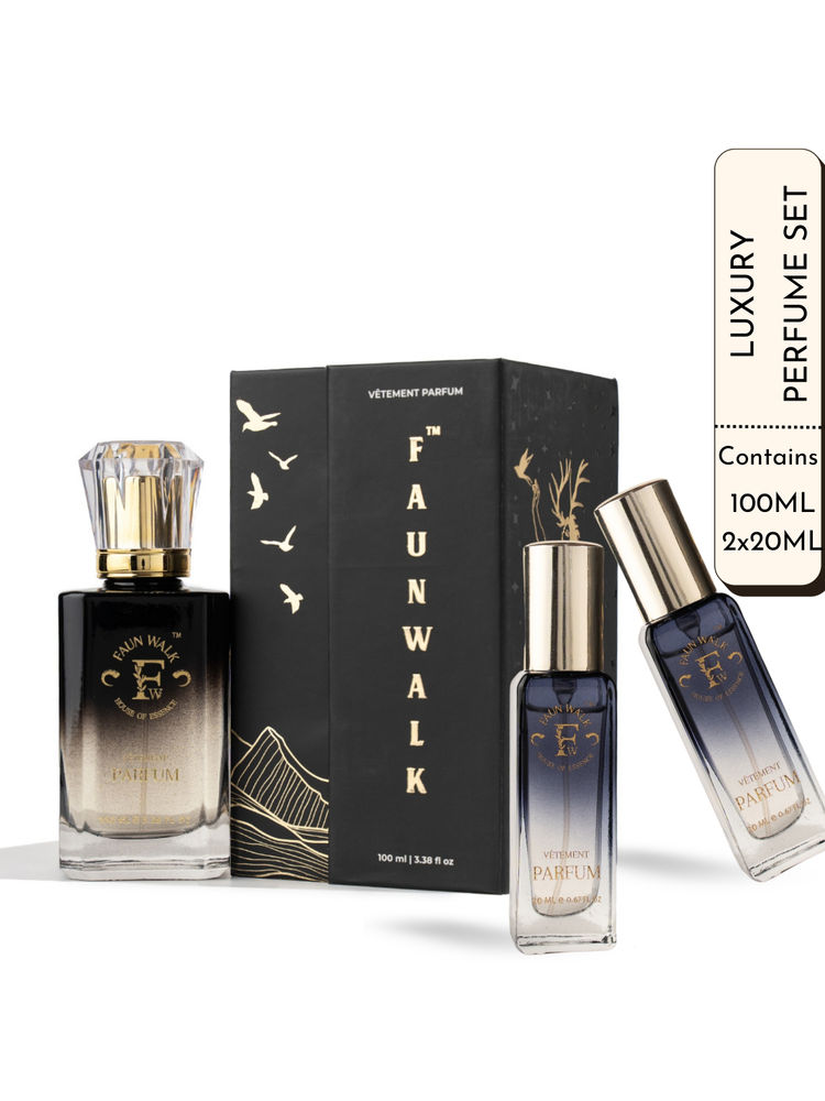 fw faun walk Faunwalk Numero Uno Men Perfume With 2 Travel Size Mini Included-Smells Like Chanel No.5-picture-12
