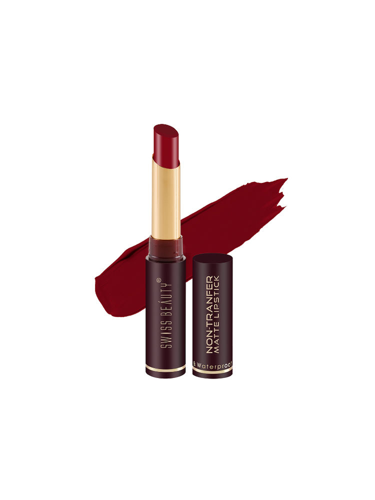 Swiss Beauty Non-Transfer Matte Lipstick-image-17