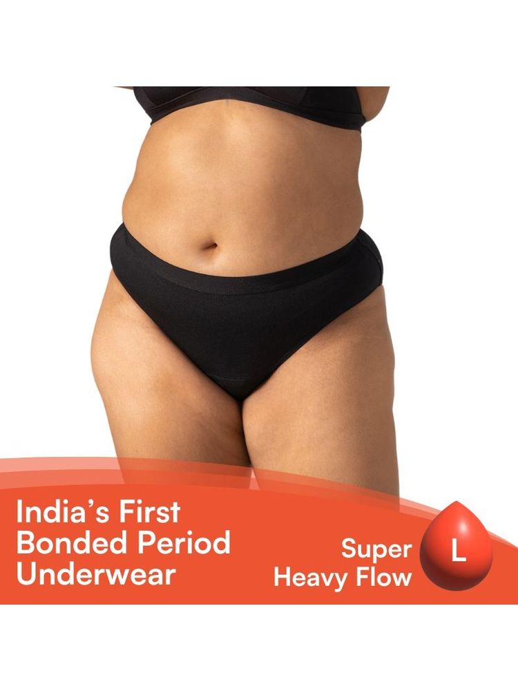 Mahina Everyday Hero Cotton Super Heavy Flow Period Panties - L-picture-31