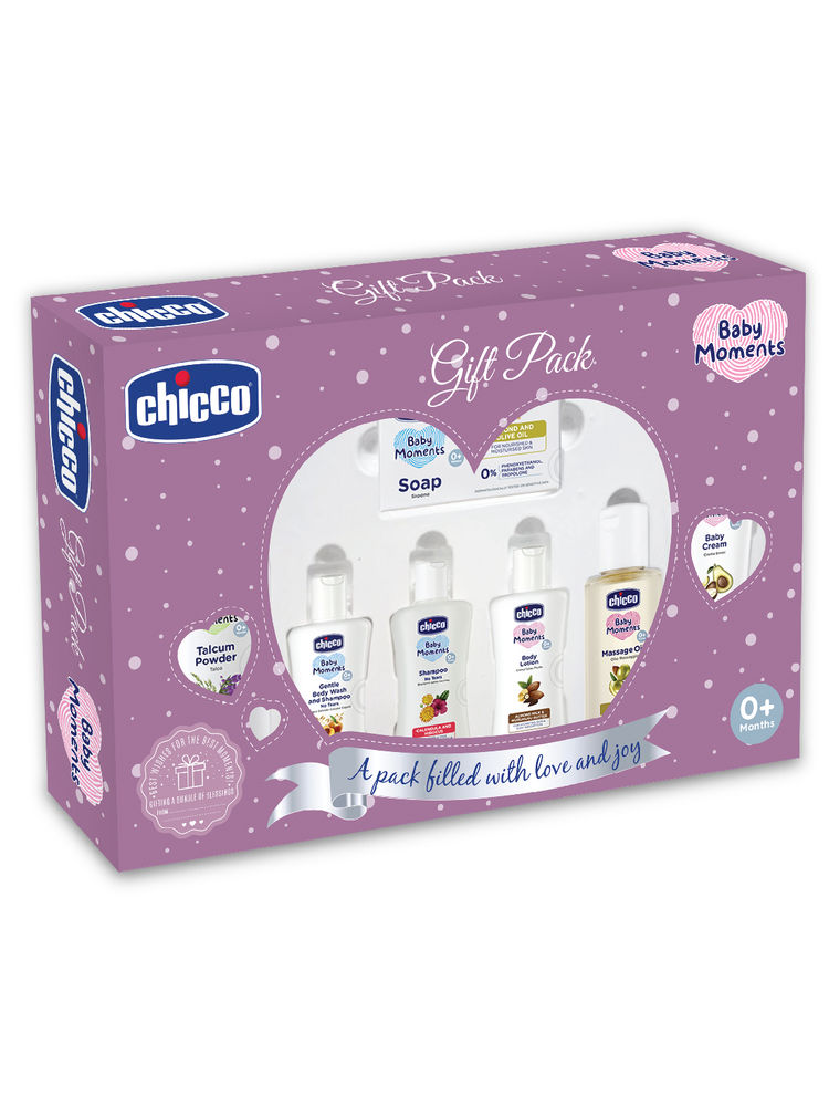 Chicco Baby Moments Caring Gift Set For Babies - Purple-picture-20