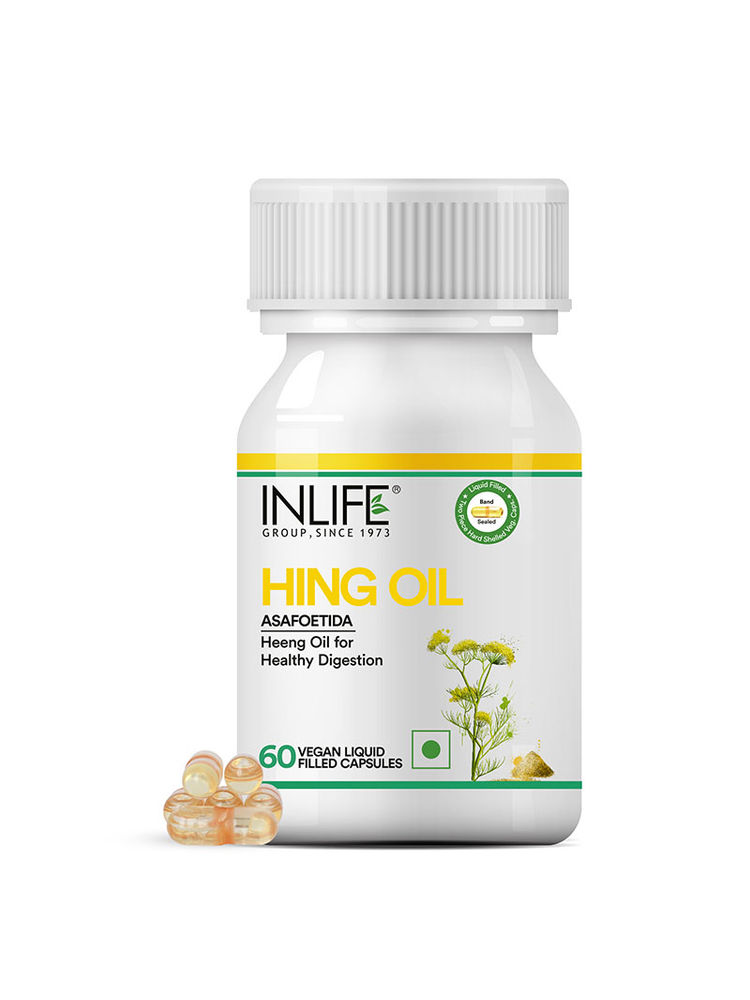 Inlife Hing Oil Capsule (asafoetida) Weight Management Supplement For Men & Women-picture-26
