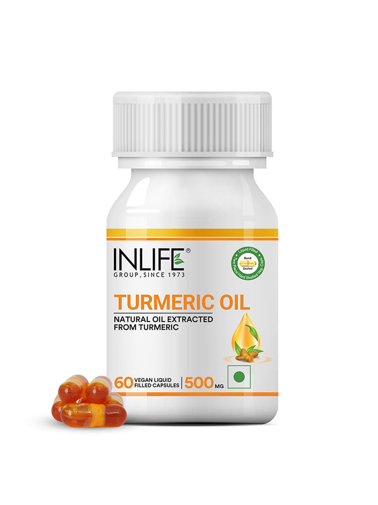 Inlife Turmeric Oil Capsule Antioxidant & Natural Detoxifier Supplement For Men & Women-picture-23