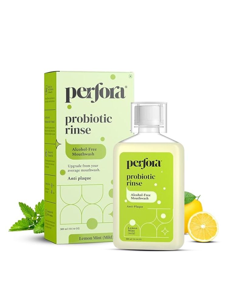 Perfora Lemon Mint Mild Probiotic Mouthwash-picture-22
