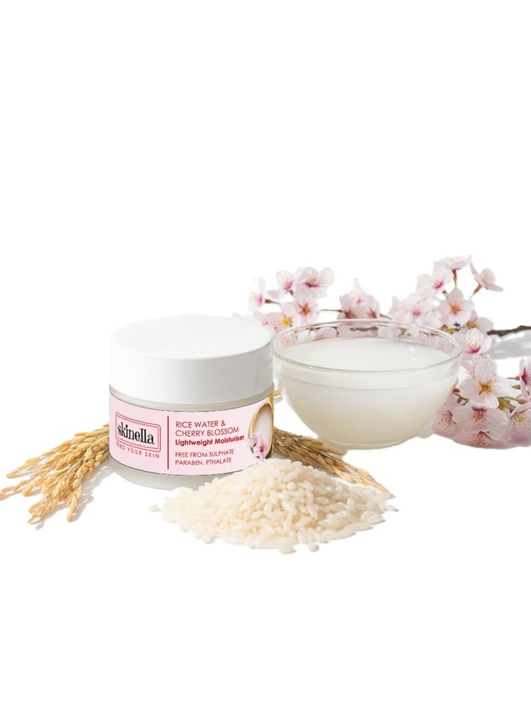 Skinella Rice Water & Cherry Blossom Lightweight Moisturiser-image-31