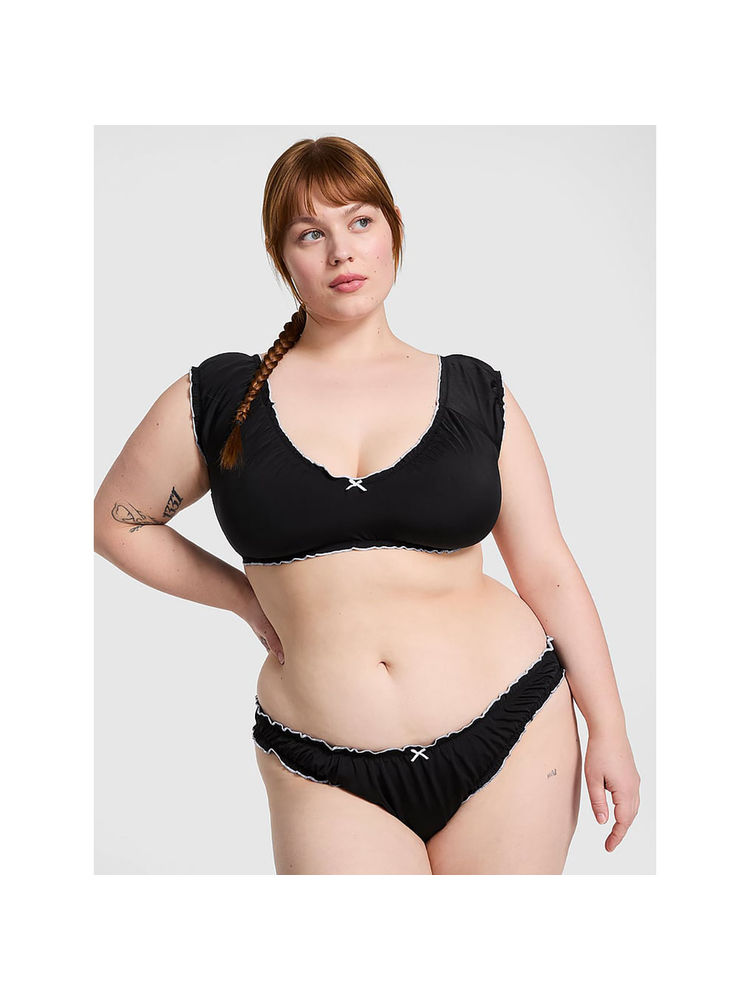 victoria's secret intimates Victoria's Secret Women Black Polyamide Bikini Top-picture-12