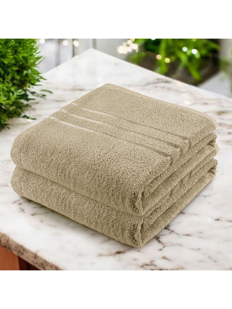 Story@Home Green 450 Gsm Hand Towels (Pack of 2) (M)-picture-23