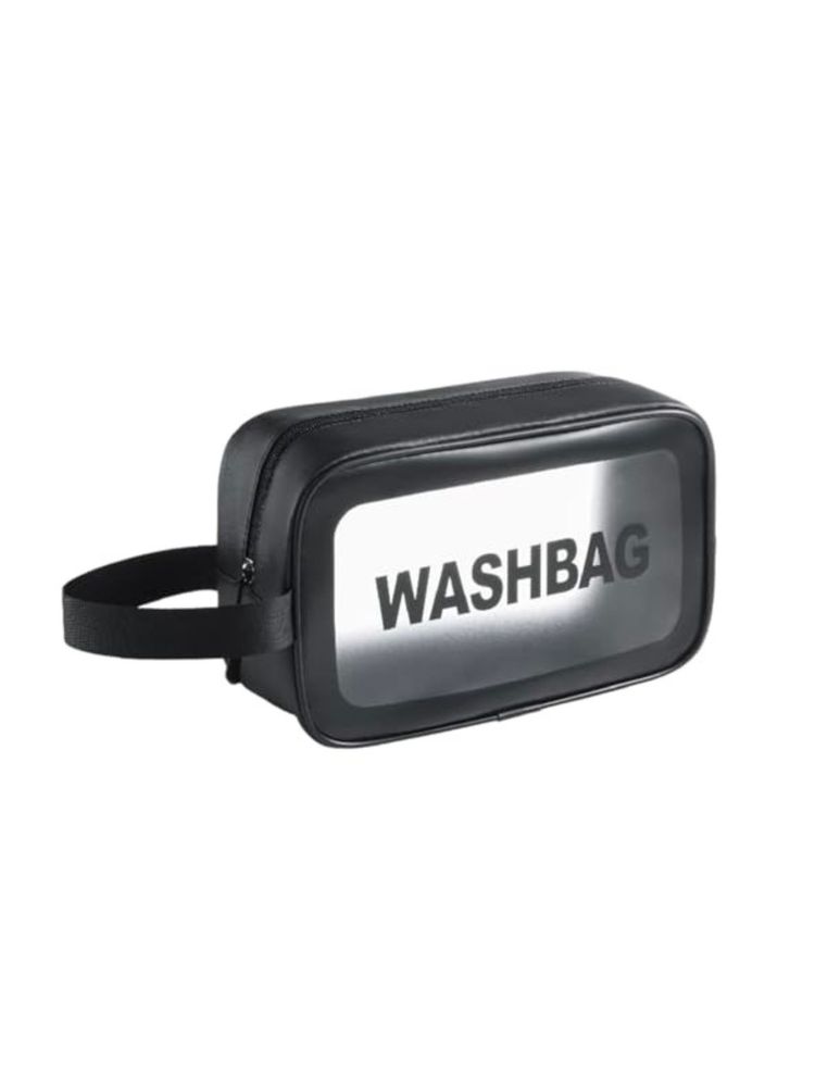 Allure Medium Wash Bag - Black