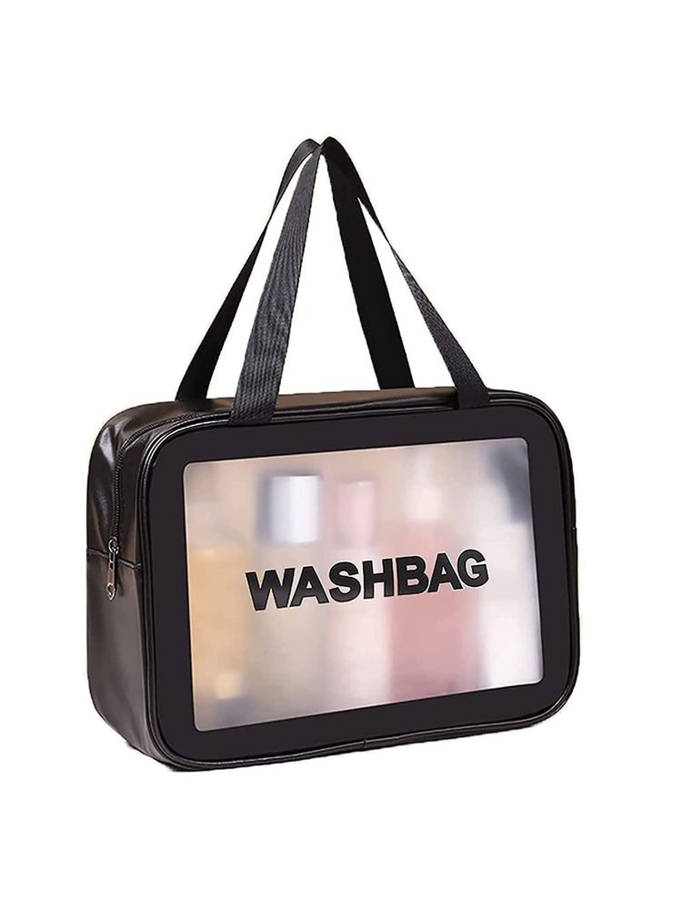 Allure Large Wash Bag - Black-picture-14