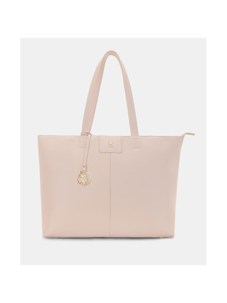 U.S. POLO ASSN. Angel Nude tote Handbag with laptop compartment-image-15