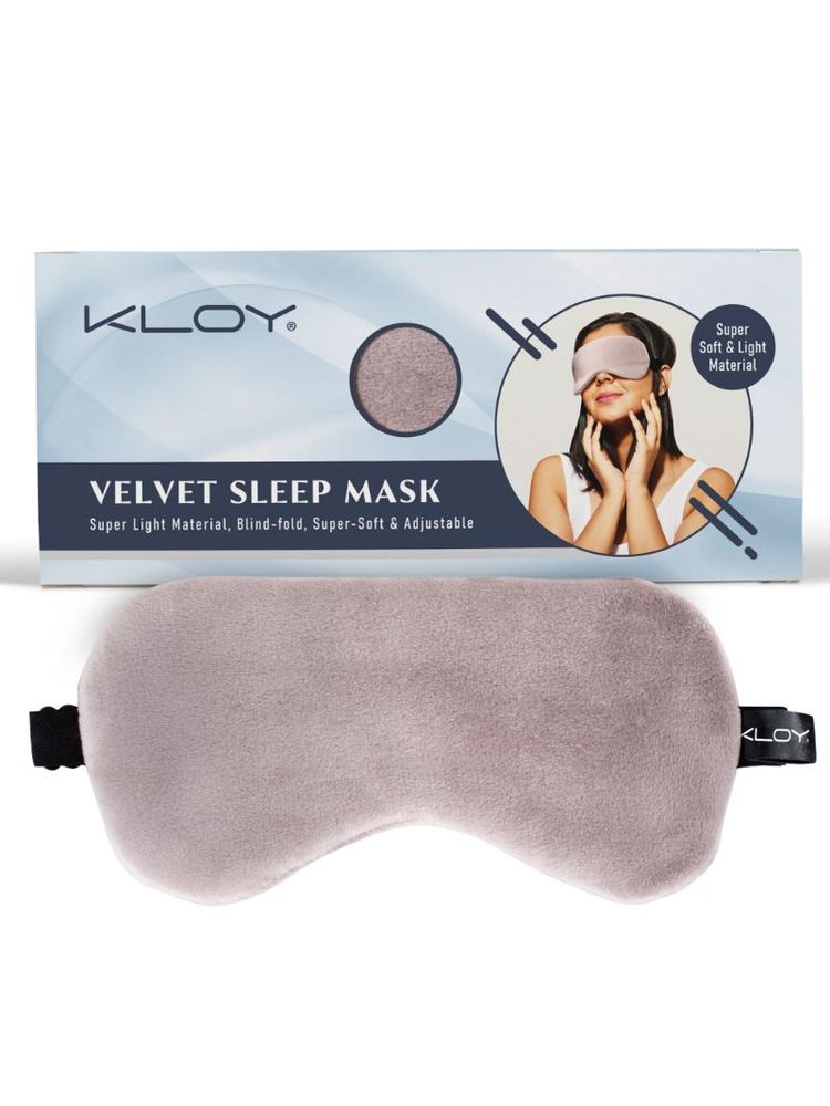 KLOY Breathable Sleep Eye Mask - Grey