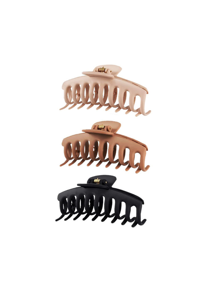 Matra Flexible Claw Clips Unbreakable Big Cloud - Pack Of 3-picture-13