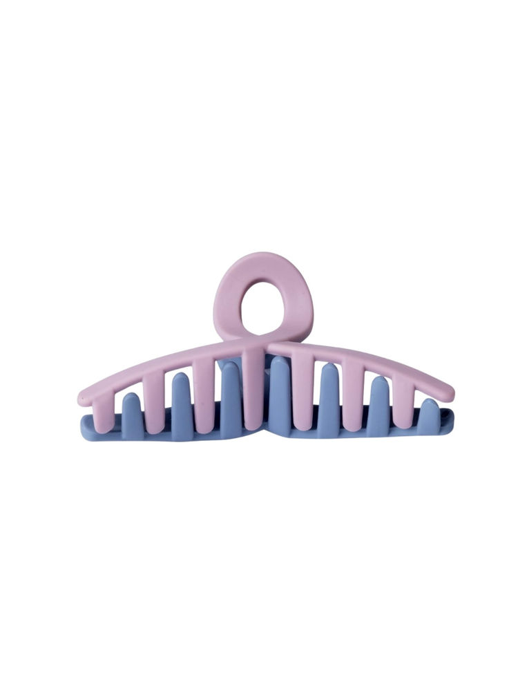 Matra Hair Claw Clip Dual Colour Butterfly Loop Matte Clutcher Big Large Double Two Tone Clutches-image-19