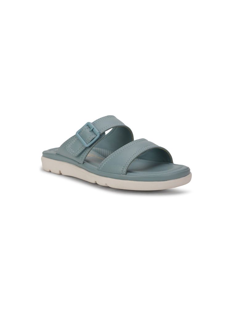 Bata Women Blue Sandals-image-46